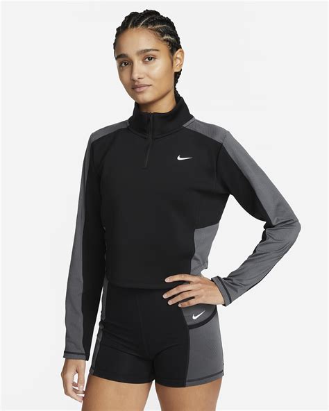 nike dri-fit cropped langarm-trainingsoberteil für damen|Nike Dri.